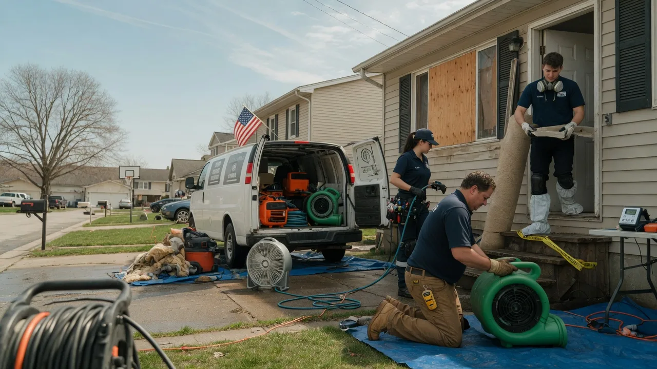 Water Damage Restoration in Martelle, IA near me
